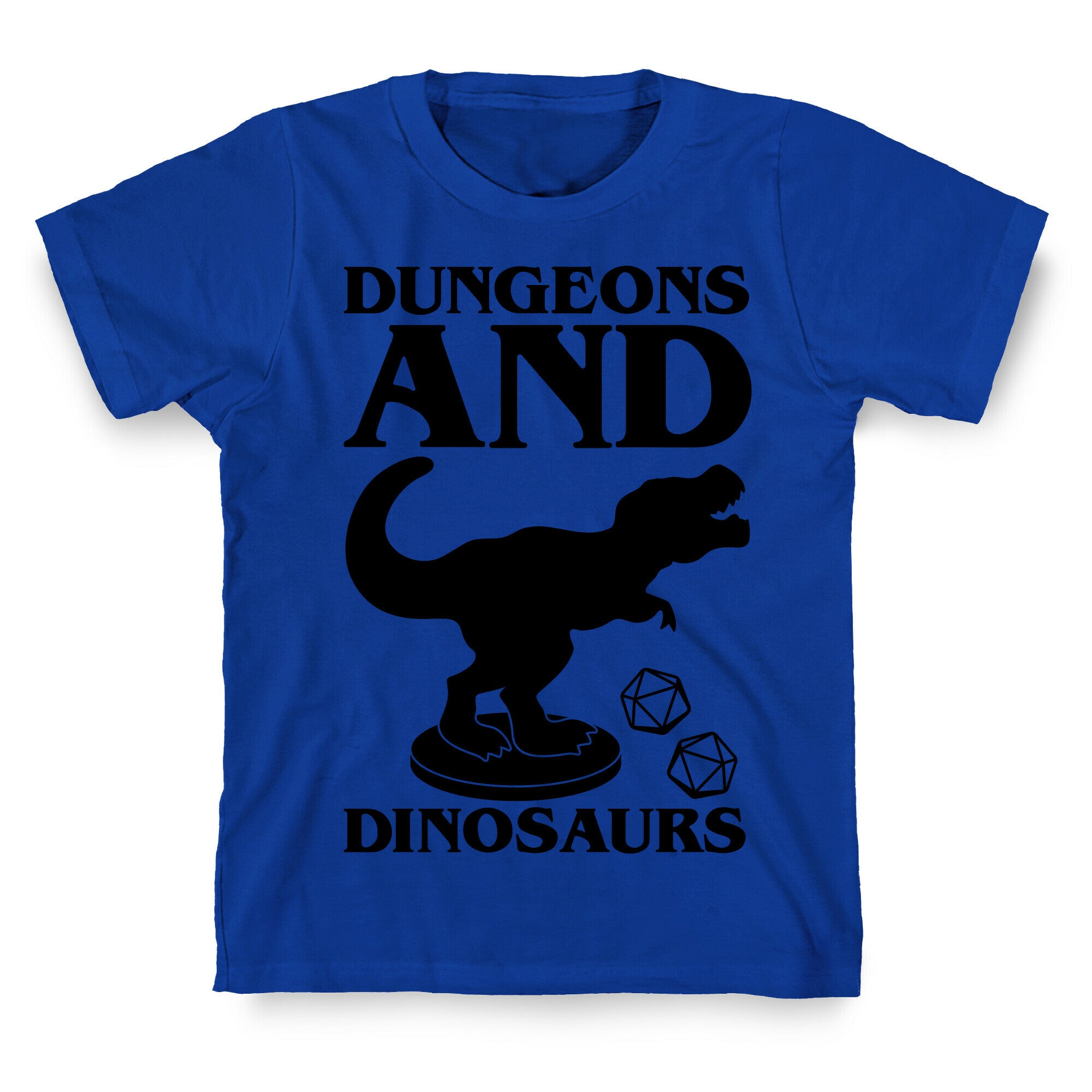 Dungeons and Dinosaurs Parody T-Shirt